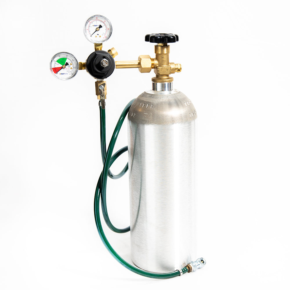 Pressure Refresher - NEW Aluminum 5 LB CO2 Charging Kit